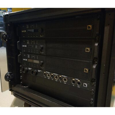 L-Acoustics LA-RAK II with LA12X Amplified Controllers